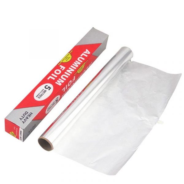 Food Grade 10mic 40mic BBQ Aluminium Foil Roll for Kitchen Household Baking Foils Aluminium Food Metal Packaging Paper Foil Roll