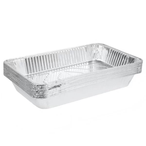 935041 Full Size deep, middle, shallow Aluminum Foil Steam Table Pan 3.2' Depth - 50/cs