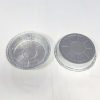 H87de0a4d4f804820ae28ee968701aa25v FDA 9 "230*230*48mm aluminum foil food container, 1400ml capacity, recyclable PET pizza pan and baking tray for food packaging