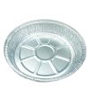 Hb1261bc77ffd4819a5ba52c93aa9949fF Factory Priced 7 Inch Disposable Aluminum Container with PET Plastic Cover Food Grade Custom Logo Baking Packaging