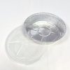 Hce8d334f45394160a1e0ac9a4374690do FDA 9 "230*230*48mm aluminum foil food container, 1400ml capacity, recyclable PET pizza pan and baking tray for food packaging