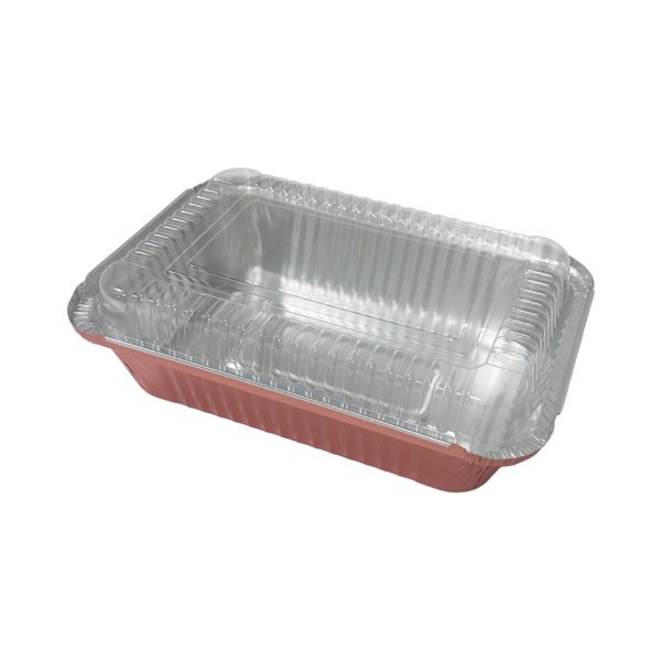 wechatimg106 Rectangle 1000ml takeout aluminum foil food container+lids