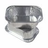 4003 Rectangular Oven-Safe Reusable Food-Grade Small 100ml 97*65*32mm Food Container with Colored Aluminum-Plastic Lid